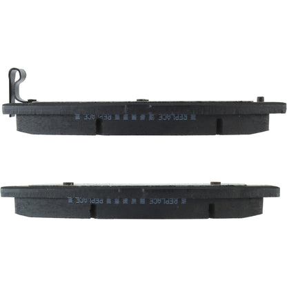 Centric Parts Disc Brake Pad Set Semi-Metallic with Posi Quiet for 2004-2005 Hyundai XG350 2004-2006 Kia Amanti 104.10130