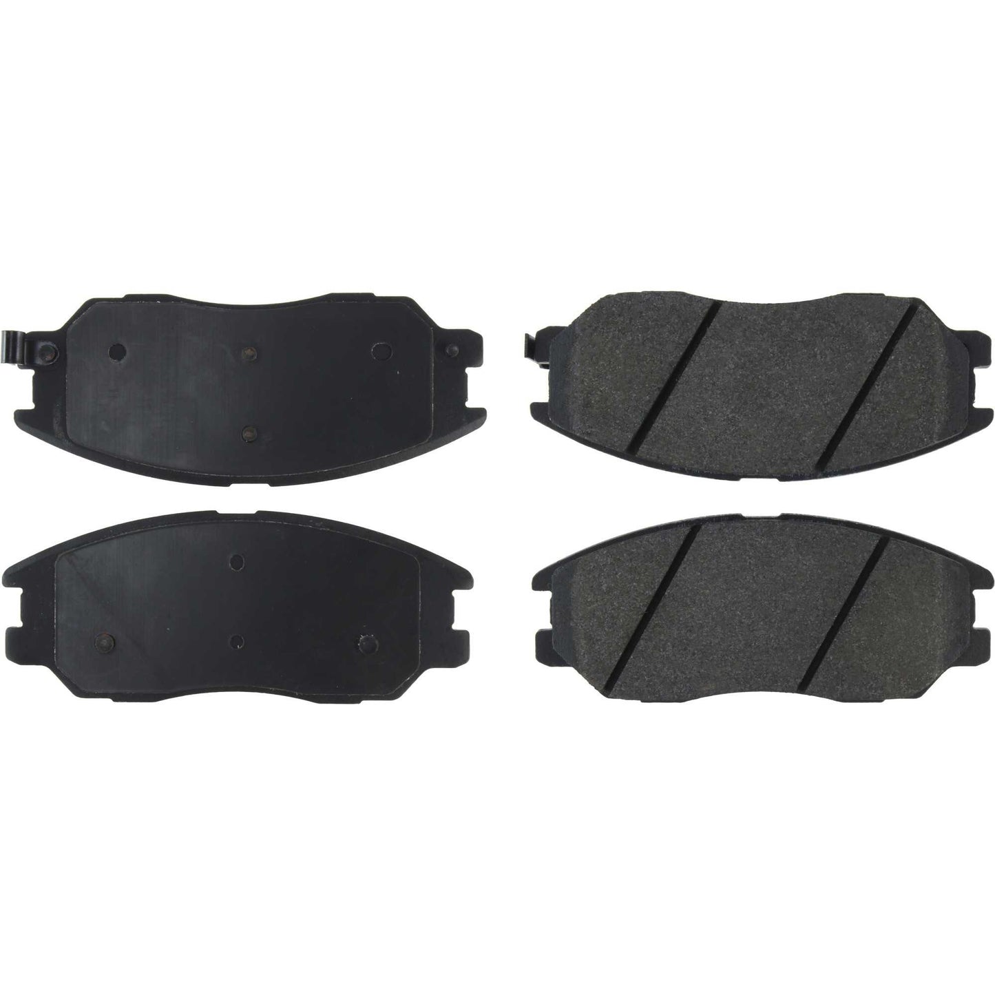 Centric Parts Disc Brake Pad Set Semi-Metallic with Posi Quiet for 2004-2005 Hyundai XG350 2004-2006 Kia Amanti 104.10130