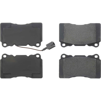 Centric Parts Disc Brake Pad Set Posi Quiet Semi-Metallic for 2014-2019 Maserati Ghibli Quattroporte 104.10160