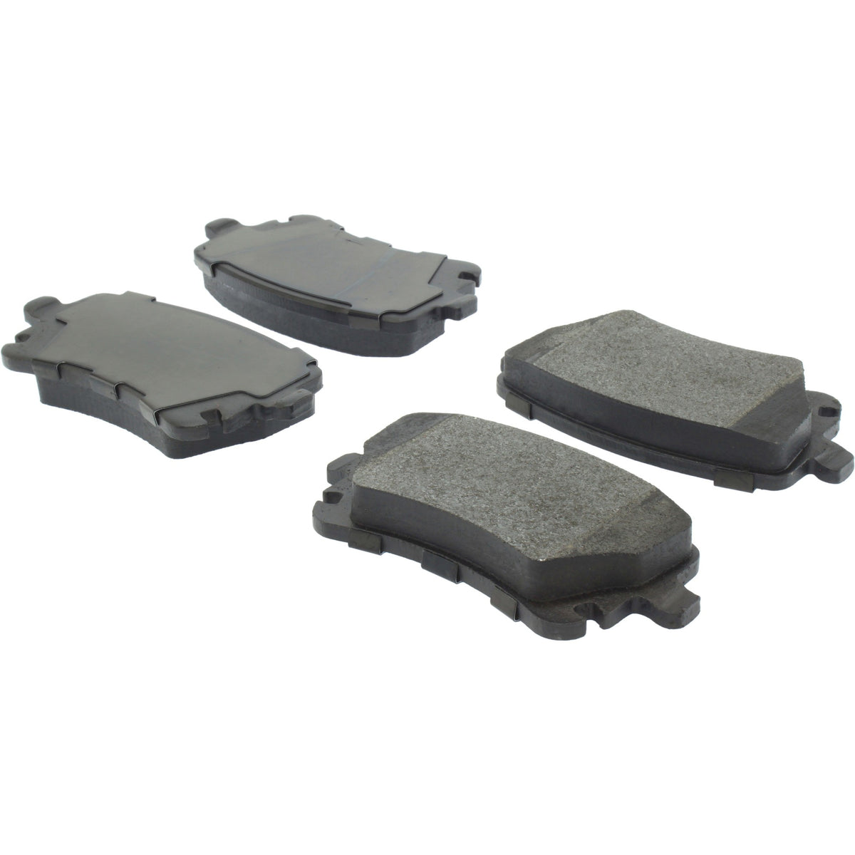 Centric Parts Disc Brake Pad Set Posi Quiet Semi-Metallic with Hardware for 2005-2011 Audi A6 Quattro