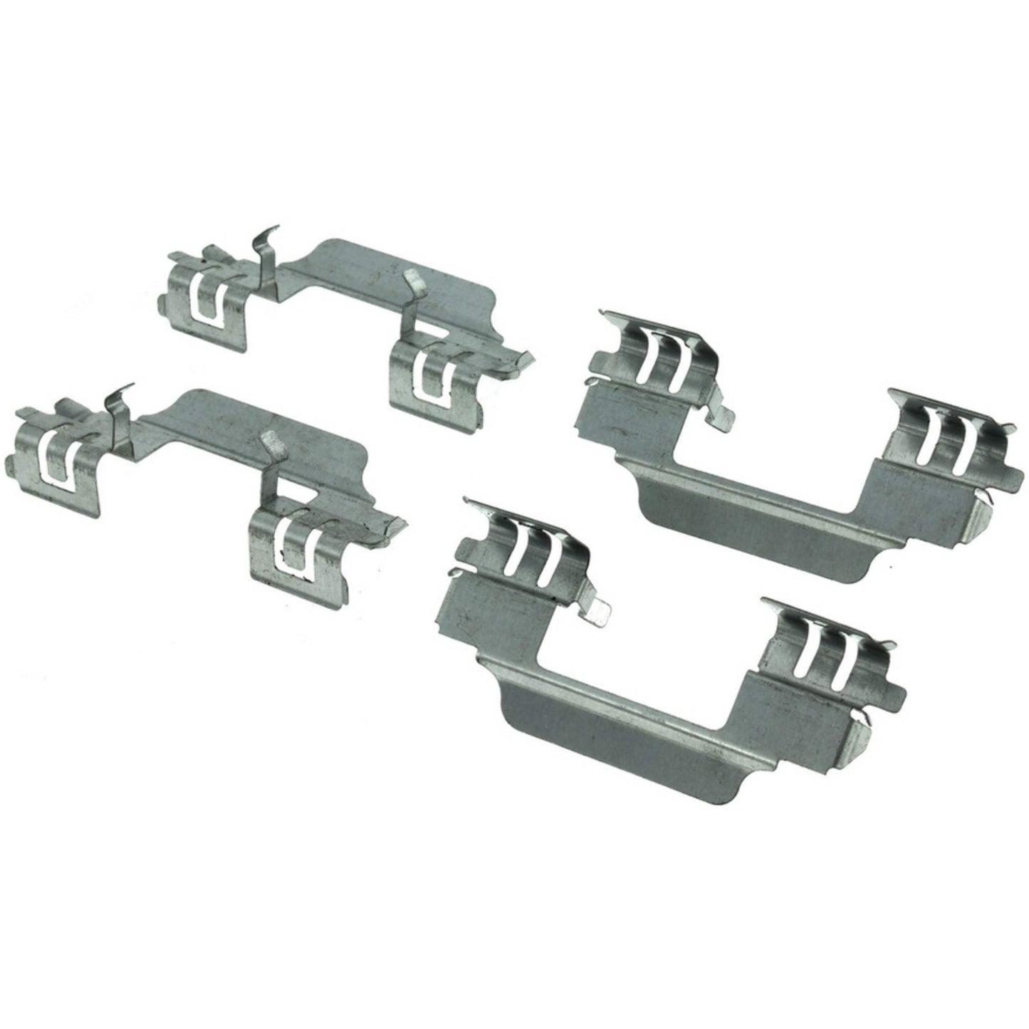 Centric Parts Disc Brake Pad Set Posi Quiet Semi-Metallic with Hardware for 2006-2007 Cadillac CTS, 2004-2009 SRX, 2005-2011 STS 104.10200
