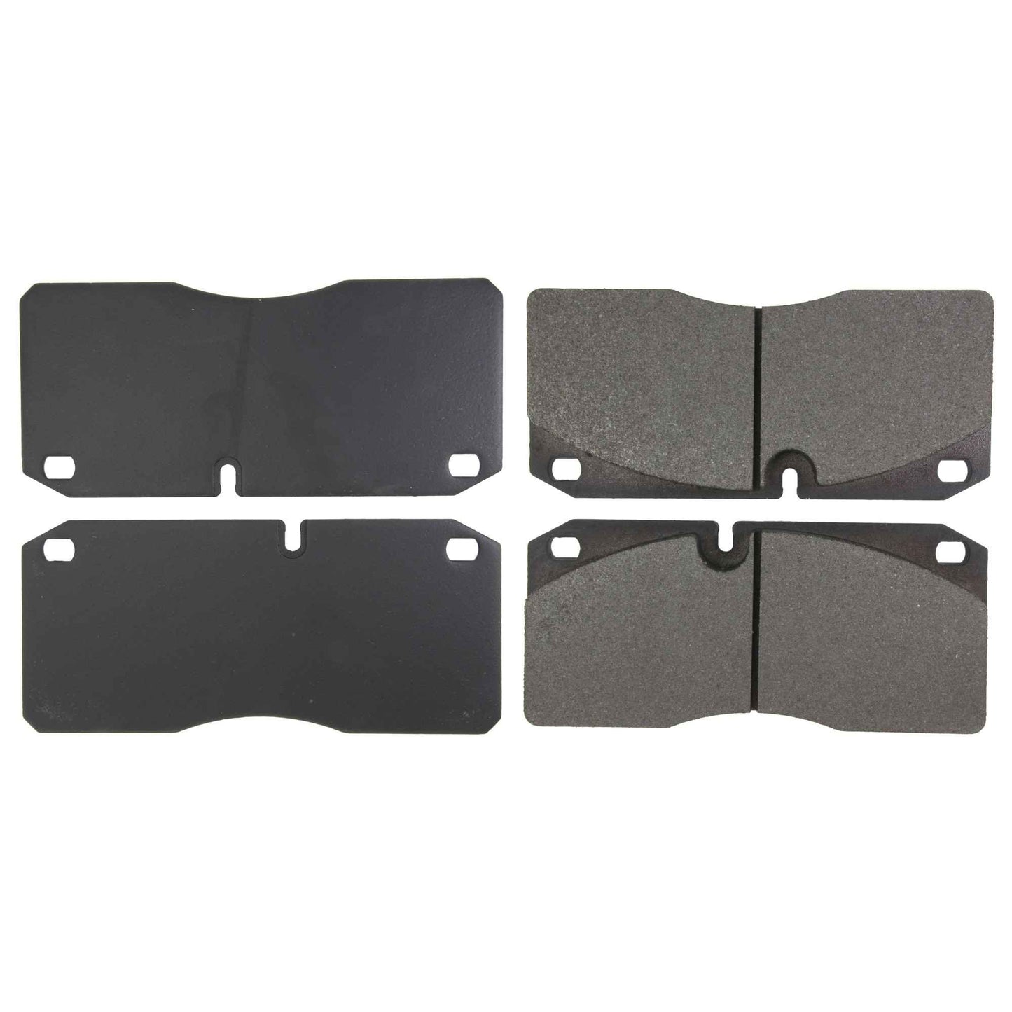 Centric Parts Disc Brake Pad Set Semi-Metallic Posi Quiet for 1990-2009 Iveco EuroTurbo & Workhorse 104.10270