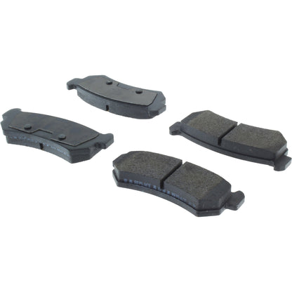 Centric Parts Disc Brake Pad Set Semi-Metallic Posi Quiet for 2004-2007 Chevrolet Optra, 2004-2006 Suzuki Forenza, 2005-2006 Reno 104.10360