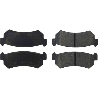 Centric Parts Disc Brake Pad Set Semi-Metallic Posi Quiet for 2004-2007 Chevrolet Optra, 2004-2006 Suzuki Forenza, 2005-2006 Reno 104.10360