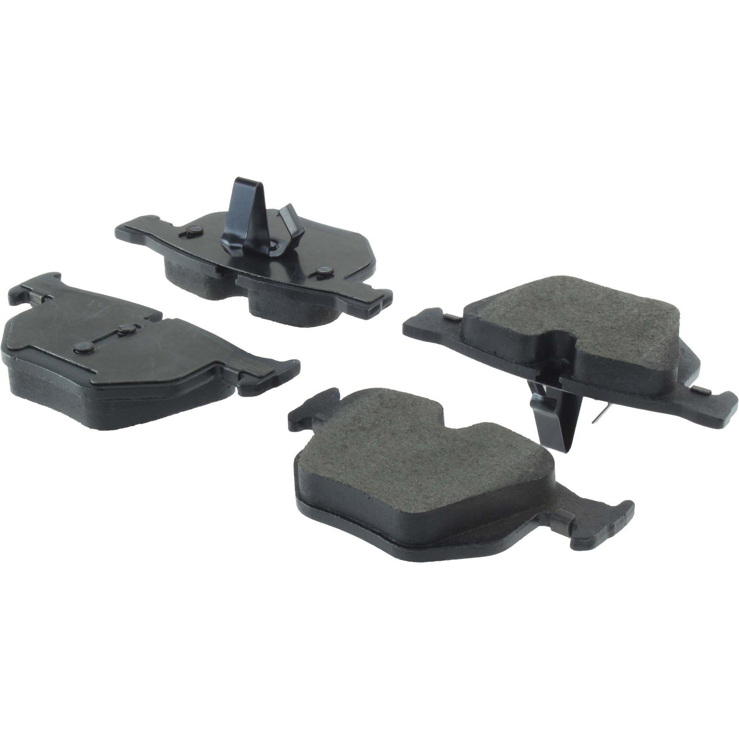 Centric Parts Disc Brake Pad Set Posi Quiet Semi-Metallic with Hardware for 2008-2010 BMW 525i/530i, 2007-2018 X5, 2010-2019 X6 104.10420