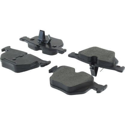 Centric Parts Disc Brake Pad Set Posi Quiet Semi-Metallic with Hardware for 2008-2010 BMW 525i/530i, 2007-2018 X5, 2010-2019 X6 104.10420