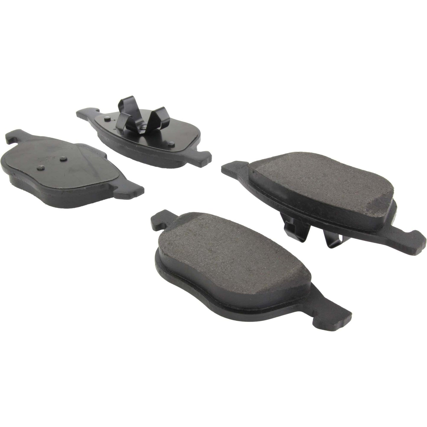 Centric Parts Disc Brake Pad Set Posi Quiet Semi-Metallic with Hardware for 2013-2022 Fiat Strada, Ford C-Max, EcoSport, Escape, Focus, Mazda 3, Volvo C30