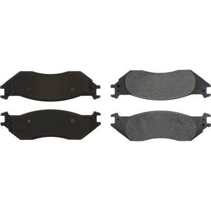 Centric Parts Disc Brake Pad Set Semi-Metallic Posi Quiet for Ford E-150 2004-2006 104.10450