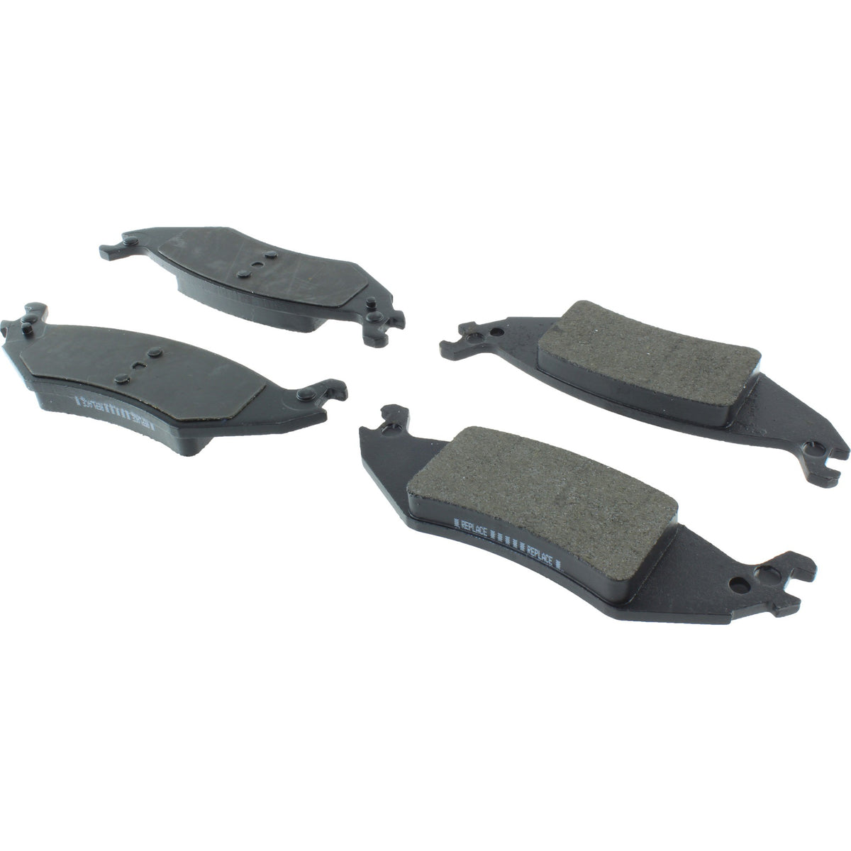 Centric Parts Disc Brake Pad Set Semi-Metallic with Posi Quiet for 2004-2006 Ford E-150 E-150 Club Wagon Econoline 104.10460