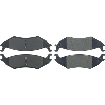 Centric Parts Disc Brake Pad Set Semi-Metallic with Posi Quiet for 2004-2006 Ford E-150 E-150 Club Wagon Econoline 104.10460