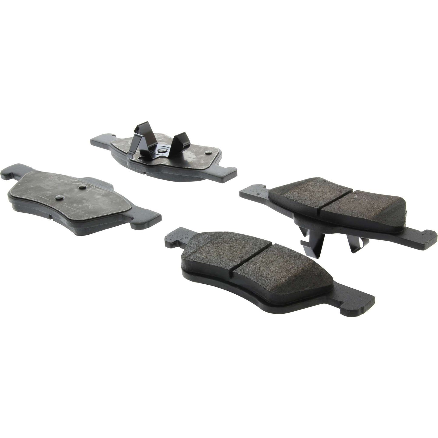 Centric Parts Disc Brake Pad Set Semi-Metallic with Posi Quiet for 2005-2012 Ford Escape, 2005-2006 Mazda Tribute 104.10470