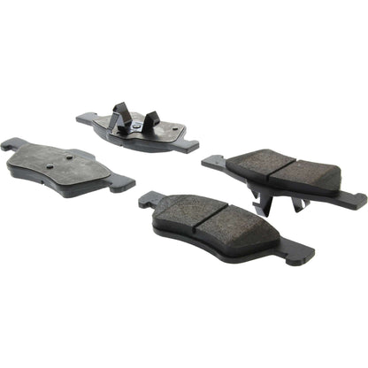Centric Parts Disc Brake Pad Set Semi-Metallic with Posi Quiet for 2005-2012 Ford Escape, 2005-2006 Mazda Tribute 104.10470
