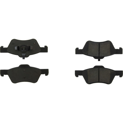 Centric Parts Disc Brake Pad Set Semi-Metallic with Posi Quiet for 2005-2012 Ford Escape, 2005-2006 Mazda Tribute 104.10470
