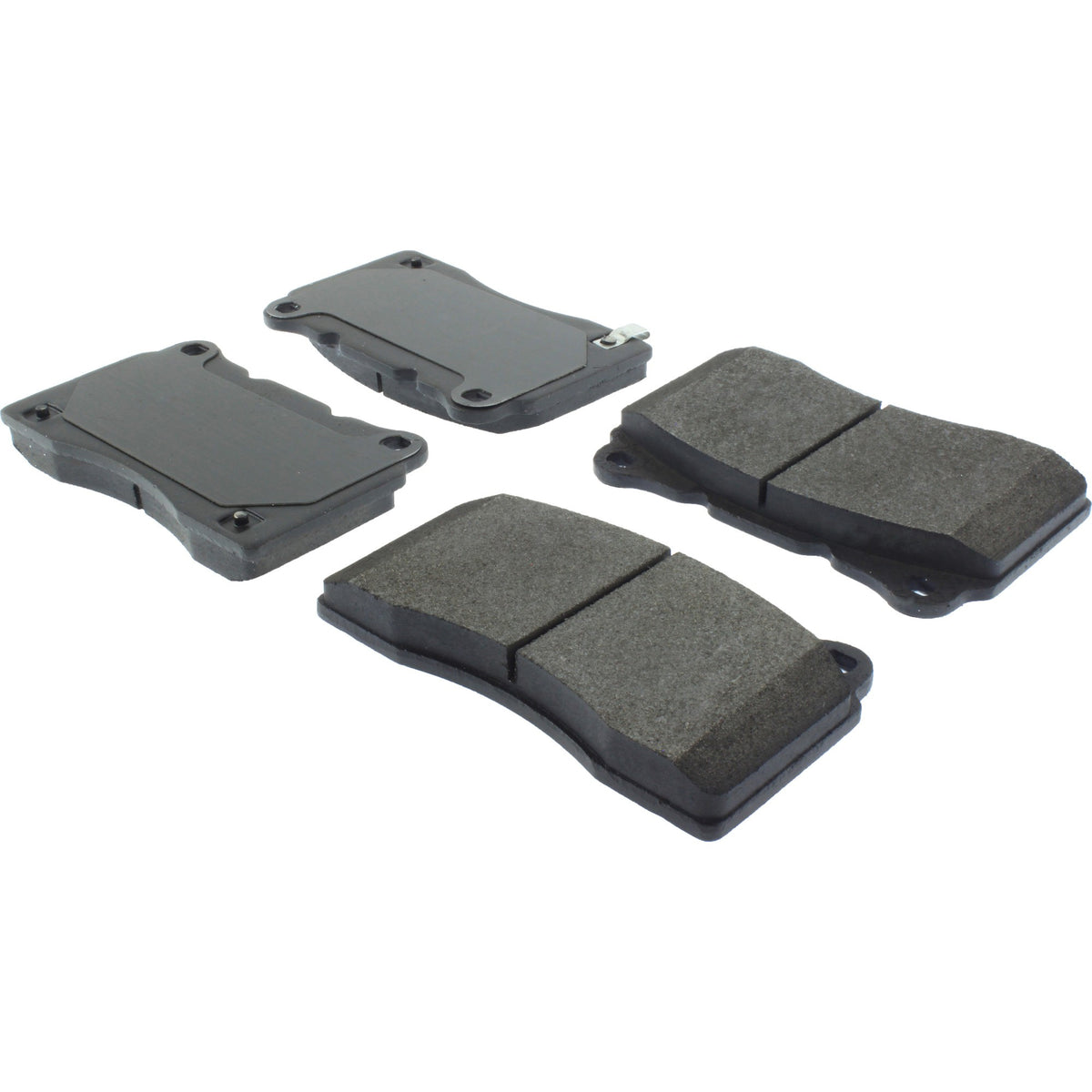 Centric Parts Disc Brake Pad Set Semi-Metallic with Posi Quiet for 2015-2017 Dodge Viper SRT Viper 104.10500