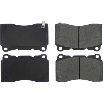 Centric Parts Disc Brake Pad Set Semi-Metallic with Posi Quiet for 2015-2017 Dodge Viper SRT Viper 104.10500