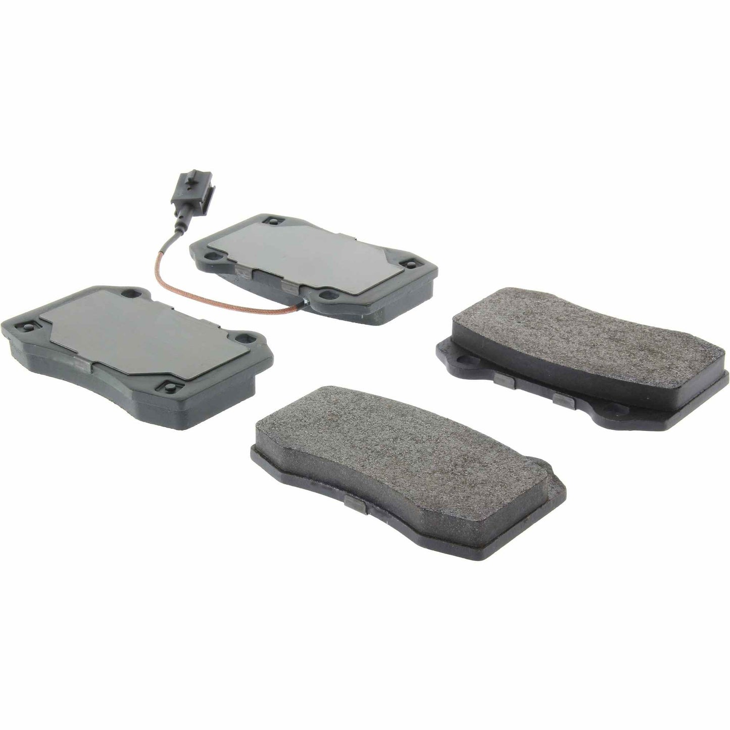 Centric Parts Disc Brake Pad Set Posi Quiet Semi-Metallic with Noise Reduction for 2014-2019 Maserati Ghibli and Quattroporte 104.10532
