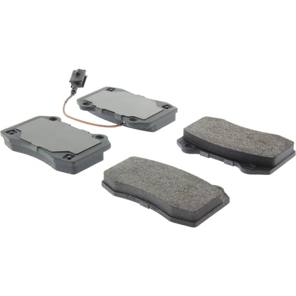 Centric Parts Disc Brake Pad Set Posi Quiet Semi-Metallic with Noise Reduction for 2014-2019 Maserati Ghibli and Quattroporte 104.10532