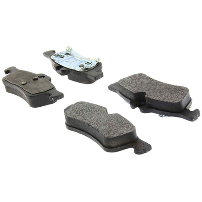 Centric Parts Disc Brake Pad Set Semi-Metallic with Hardware for 2002-2008 Mini Cooper Part Number 104.10600