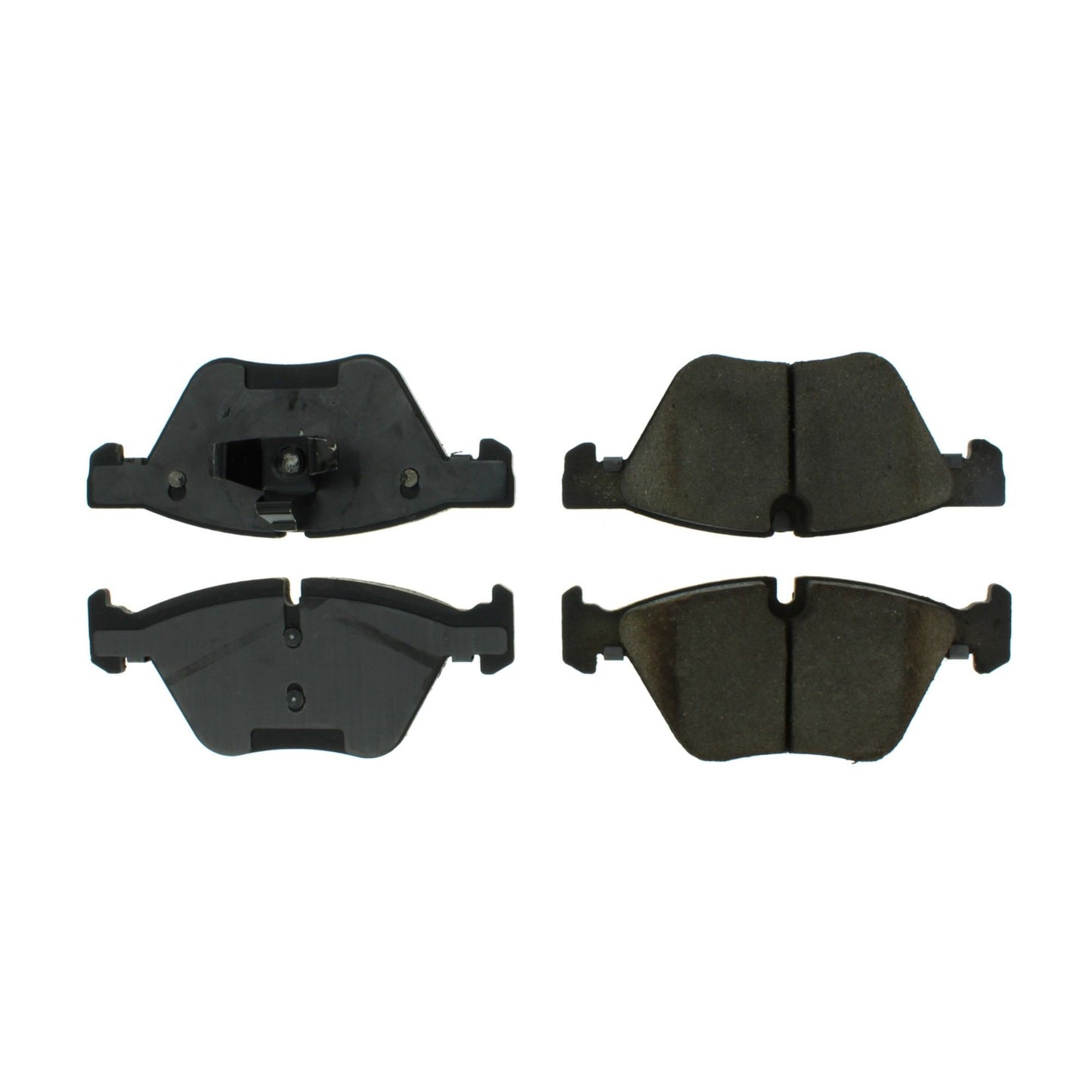 Centric Parts Disc Brake Pad Set Semi-Metallic with Posi Quiet for 2006-2013 BMW 120i/125i/128i/130i 104.10611