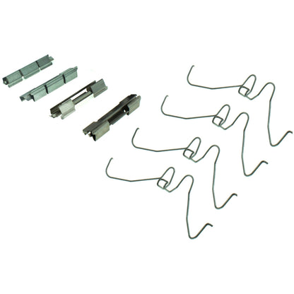 Centric Parts Disc Brake Pad Set Posi Quiet Semi-Metallic with Hardware for 2006-2022 Ford F-Series 104.10660