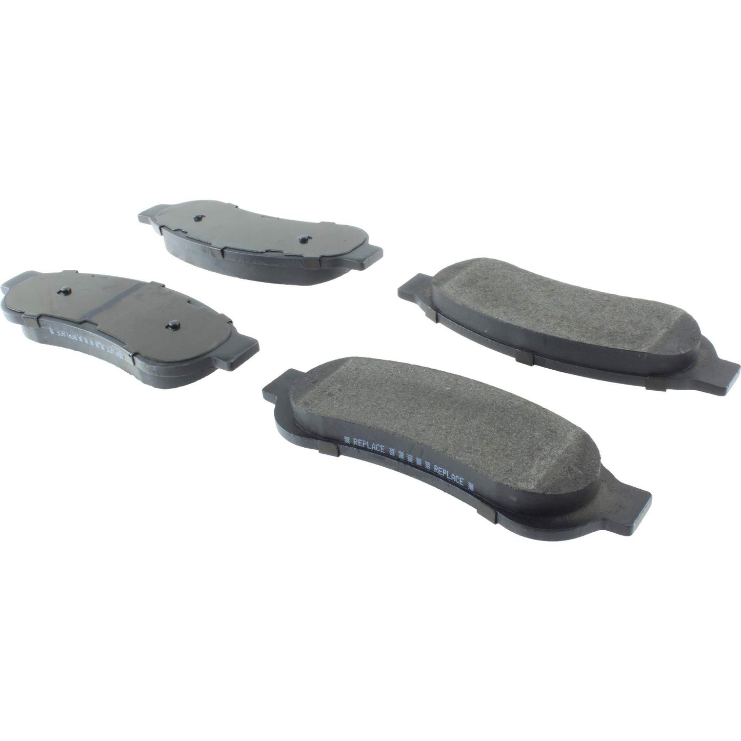 Centric Parts Disc Brake Pad Set Semi-Metallic with Posi Quiet for 2009-2010 Ford F-250 Super Duty 2010-2005 F-350 104.10670