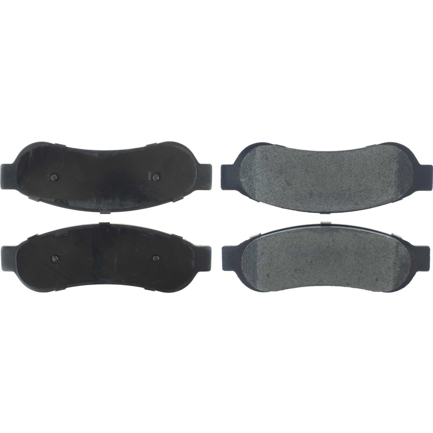 Centric Parts Disc Brake Pad Set Semi-Metallic with Posi Quiet for 2009-2010 Ford F-250 Super Duty 2010-2005 F-350 104.10670