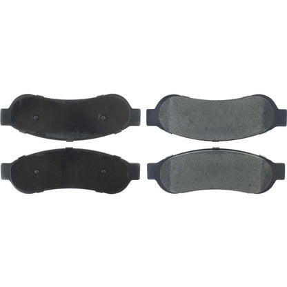 Centric Parts Disc Brake Pad Set Semi-Metallic with Posi Quiet for 2009-2010 Ford F-250 Super Duty 2010-2005 F-350 104.10670