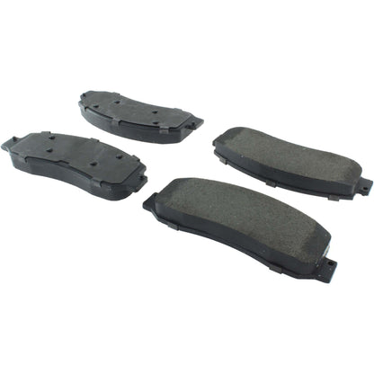 Centric Parts Disc Brake Pad Set Posi Quiet Semi-Metallic with Hardware for 2005-2012 Ford F-250/F-350/F-450 Super Duty 104.10690