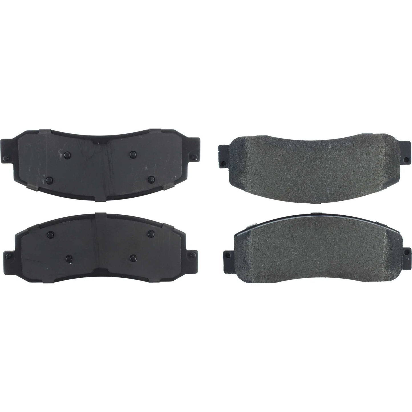 Centric Parts Disc Brake Pad Set Posi Quiet Semi-Metallic with Hardware for 2005-2012 Ford F-250/F-350/F-450 Super Duty 104.10690