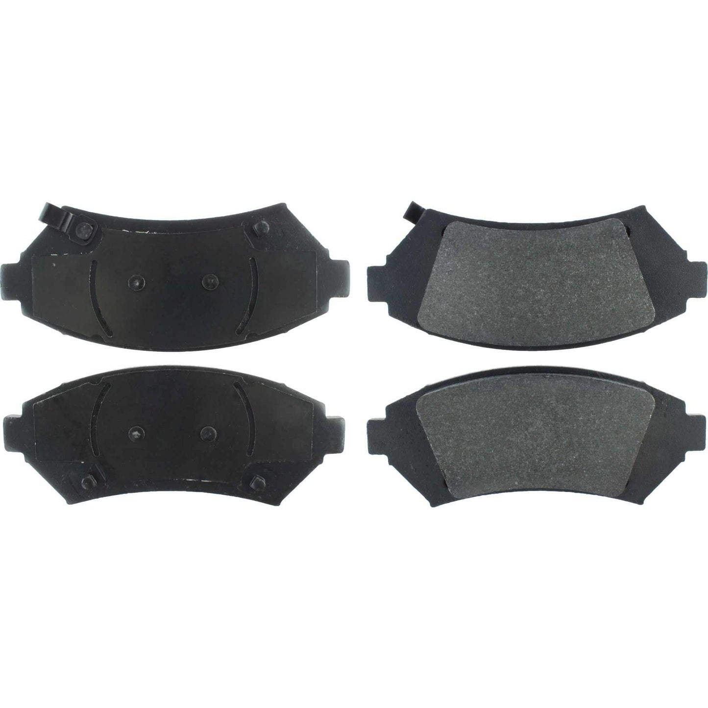 Centric Parts Disc Brake Pad Set Semi-Metallic with Posi Quiet for 2005 Buick LeSabre, Park Avenue, Cadillac DeVille, Chevrolet Impala, Monte Carlo, Pontiac Bonneville 104.10760
