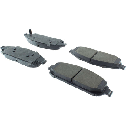 Centric Parts Disc Brake Pad Set Semi-Metallic with Posi Quiet for 2006-2010 Jeep Commander 2005-2010 Grand Cherokee 104.10800