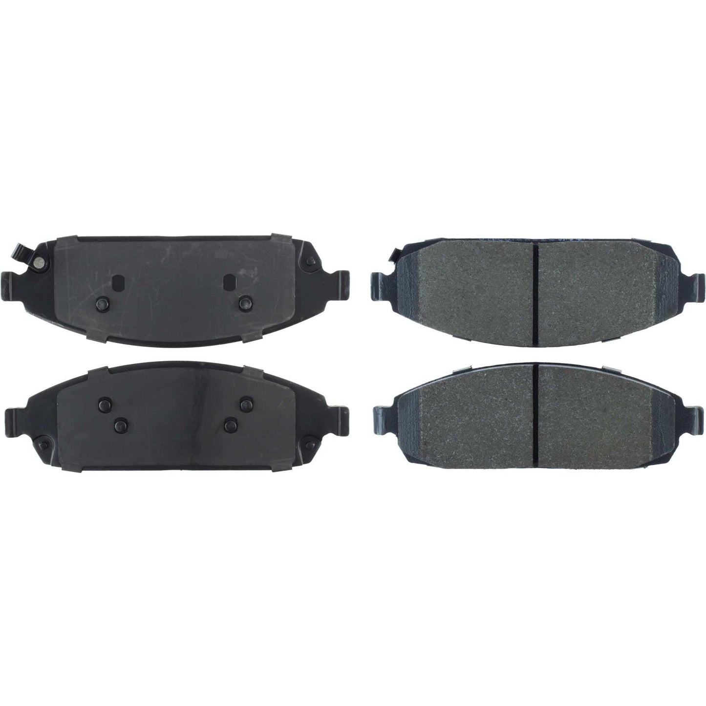 Centric Parts Disc Brake Pad Set Semi-Metallic with Posi Quiet for 2006-2010 Jeep Commander 2005-2010 Grand Cherokee 104.10800