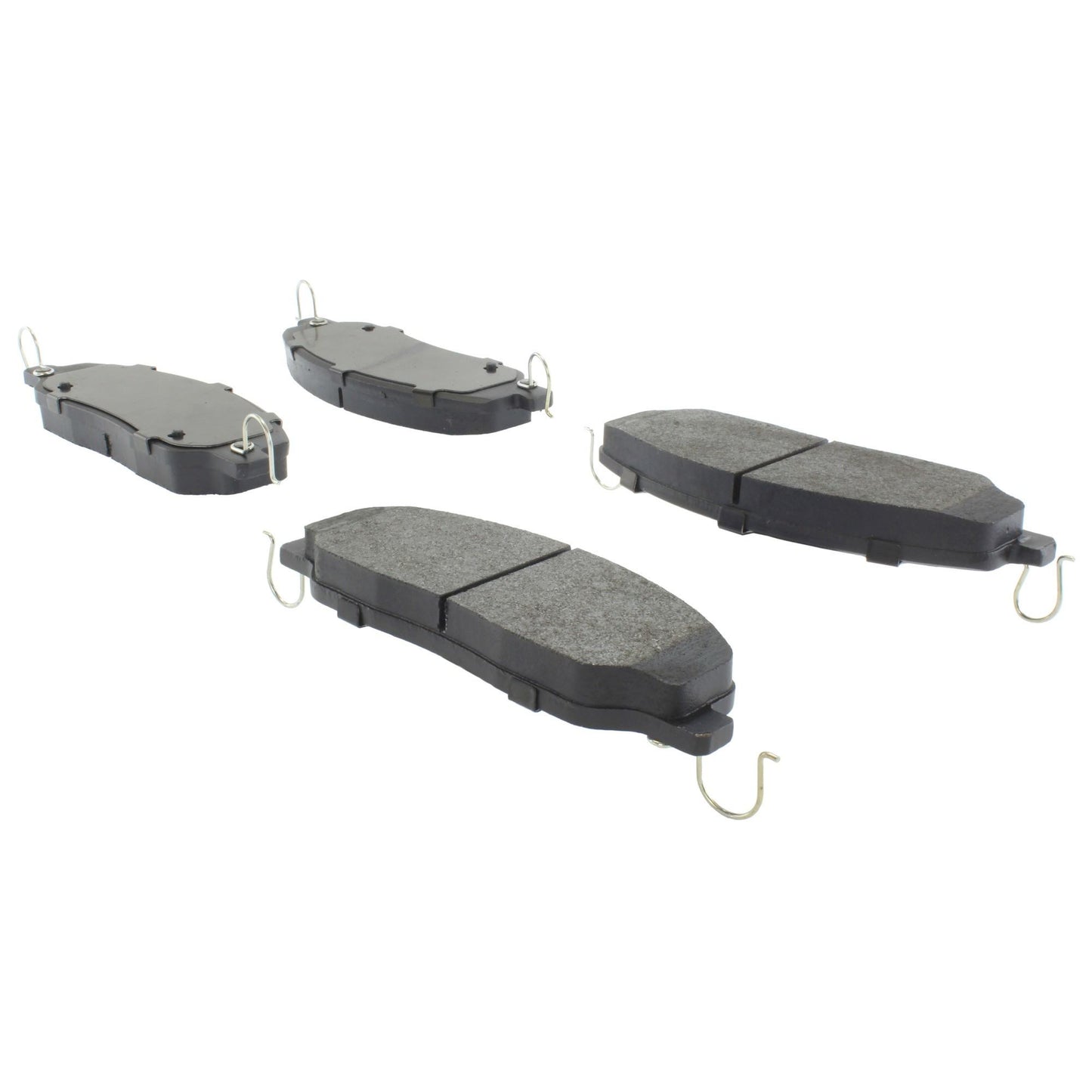 Centric Parts Disc Brake Pad Set Semi-Metallic with Posi Quiet for 2005-2010 Ford Mustang 104.10810