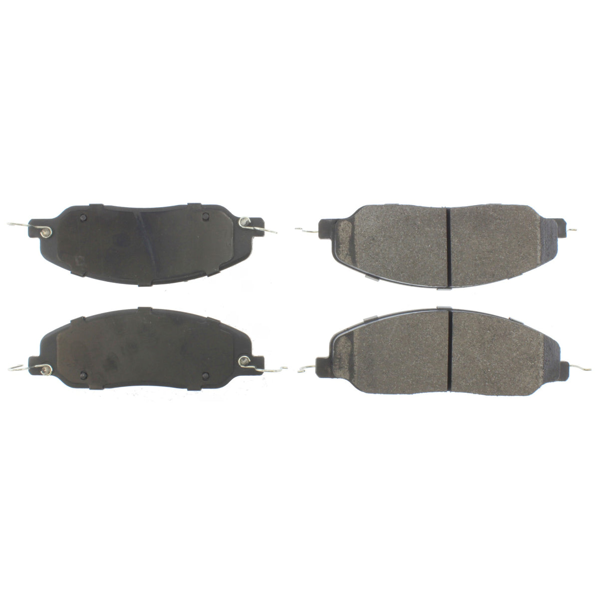 Centric Parts Disc Brake Pad Set Semi-Metallic with Posi Quiet for 2005-2010 Ford Mustang 104.10810