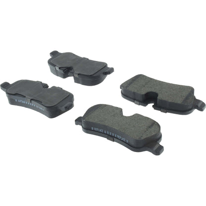 Centric Parts Disc Brake Pad Set Semi-Metallic with Posi Quiet for 2010-2016 Land Rover LR4, 2010-2011 Range Rover, 2010-2013 Range Rover Sport 104.10990