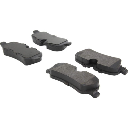 Centric Parts Disc Brake Pad Set Posi Quiet Semi-Metallic with Hardware for 2005-2012 Land Rover LR3 Range Rover Sport Range Rover 104.10991