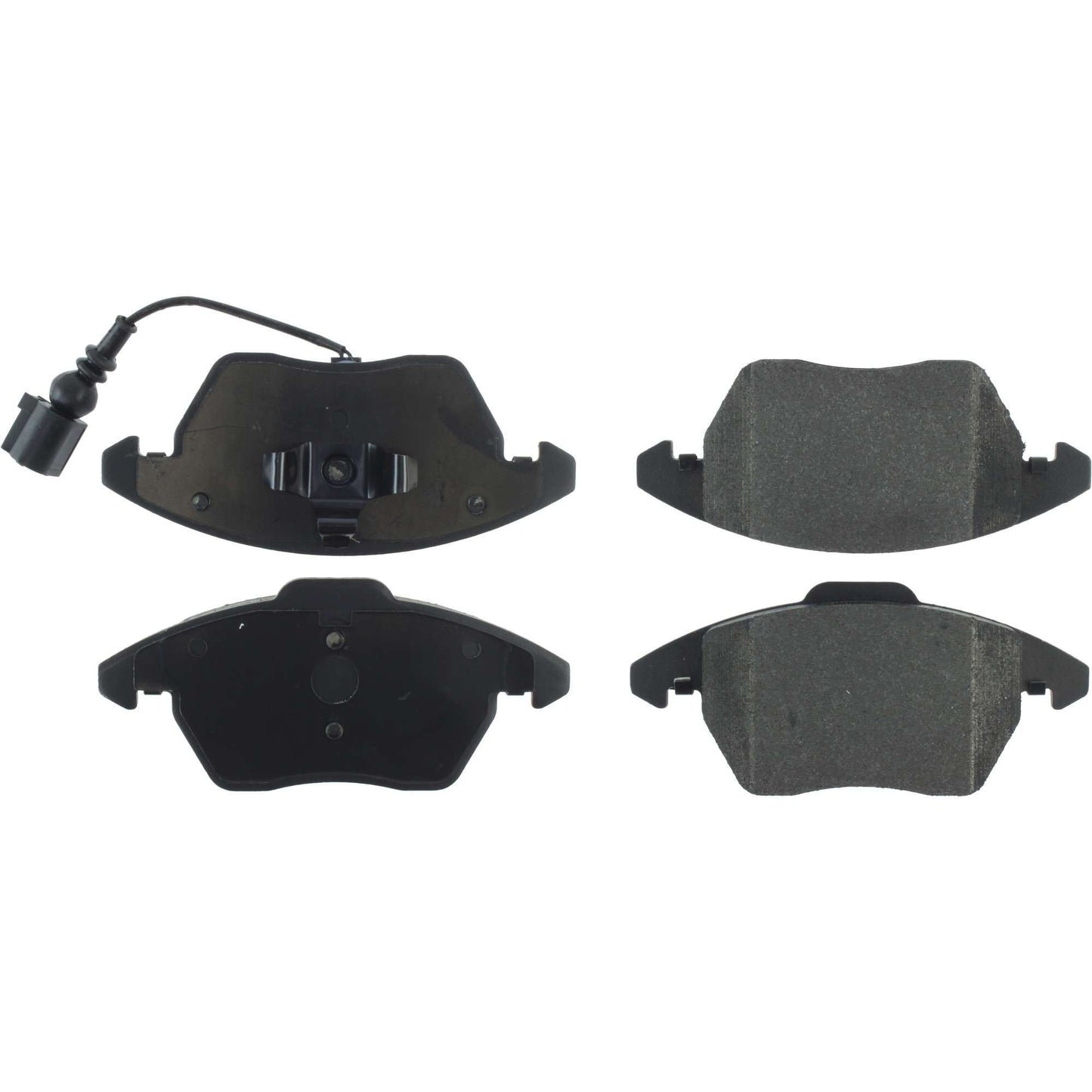 Centric Parts Disc Brake Pad Set Semi-Metallic Posi Quiet for Audi A1 2011-2018 104.11070