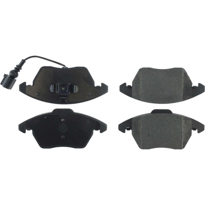 Centric Parts Disc Brake Pad Set Semi-Metallic Posi Quiet for Audi A1 2011-2018 104.11070