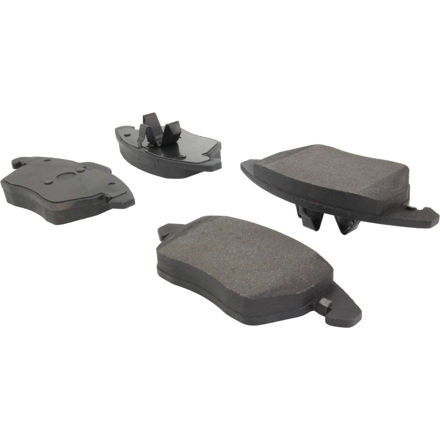 Centric Parts Disc Brake Pad Set Posi Quiet Semi-Metallic with noise/vibration elimination for 2008-2010 Peugeot 307 2013-2014 Peugeot 3008 2011-2015 RCZ 104.11071