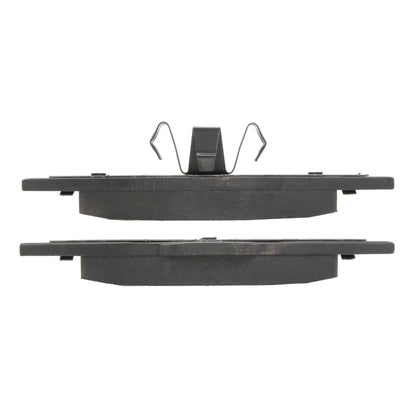 Centric Parts Disc Brake Pad Set Posi Quiet Semi-Metallic with noise/vibration elimination for 2008-2010 Peugeot 307 2013-2014 Peugeot 3008 2011-2015 RCZ 104.11071