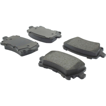 Centric Parts Disc Brake Pad Set Posi Quiet Semi-Metallic with Hardware 104.11080