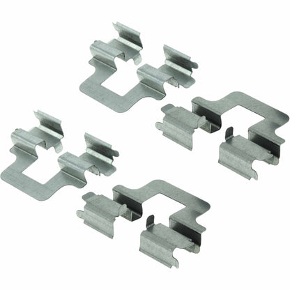 Centric Parts Disc Brake Pad Set Posi Quiet Semi-Metallic with Hardware 104.11080