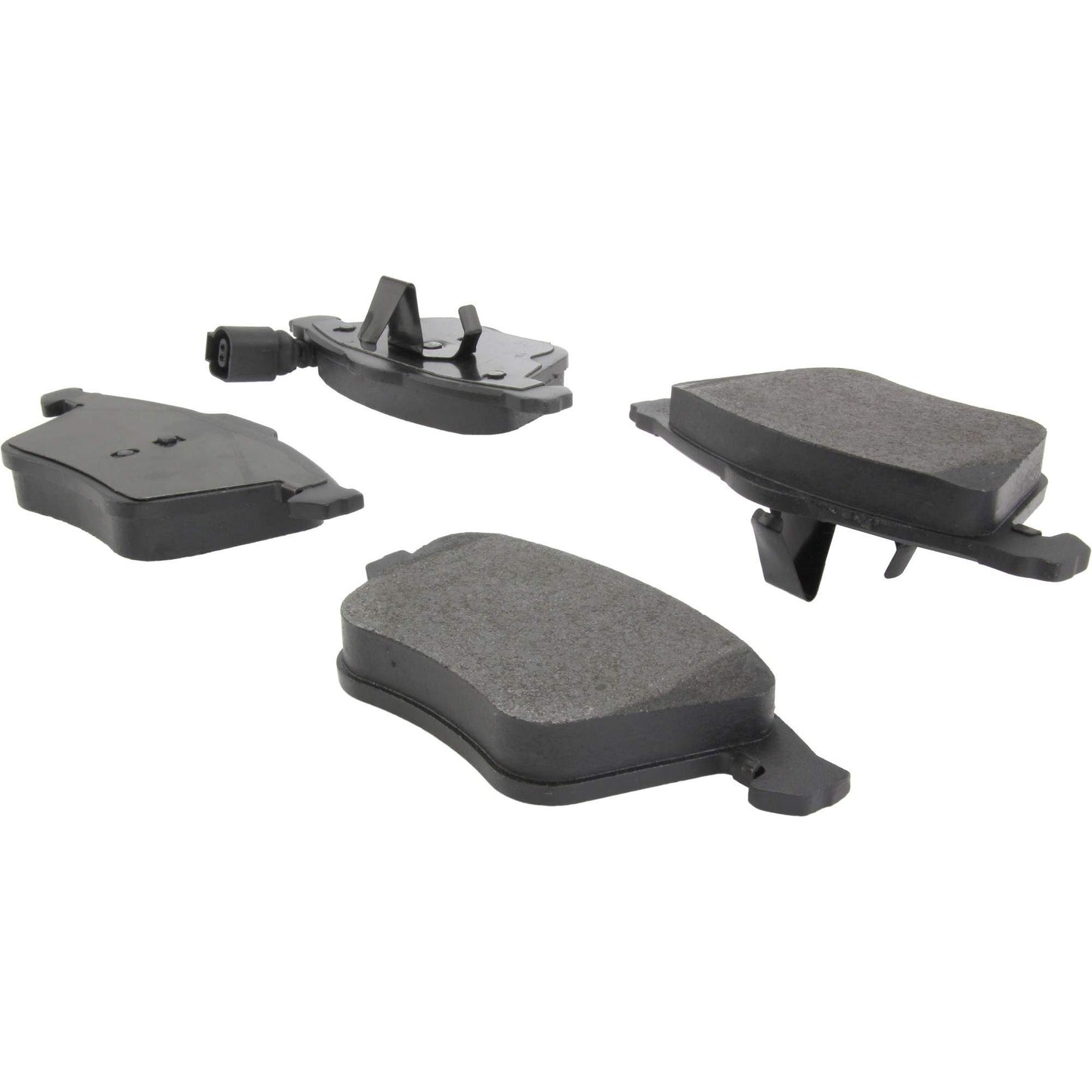 Centric Parts Disc Brake Pad Set Posi Quiet Semi-Metallic with Hardware for 2008-2015 Audi S3 TT TTS Quattro Volkswagen Golf R 104.11110