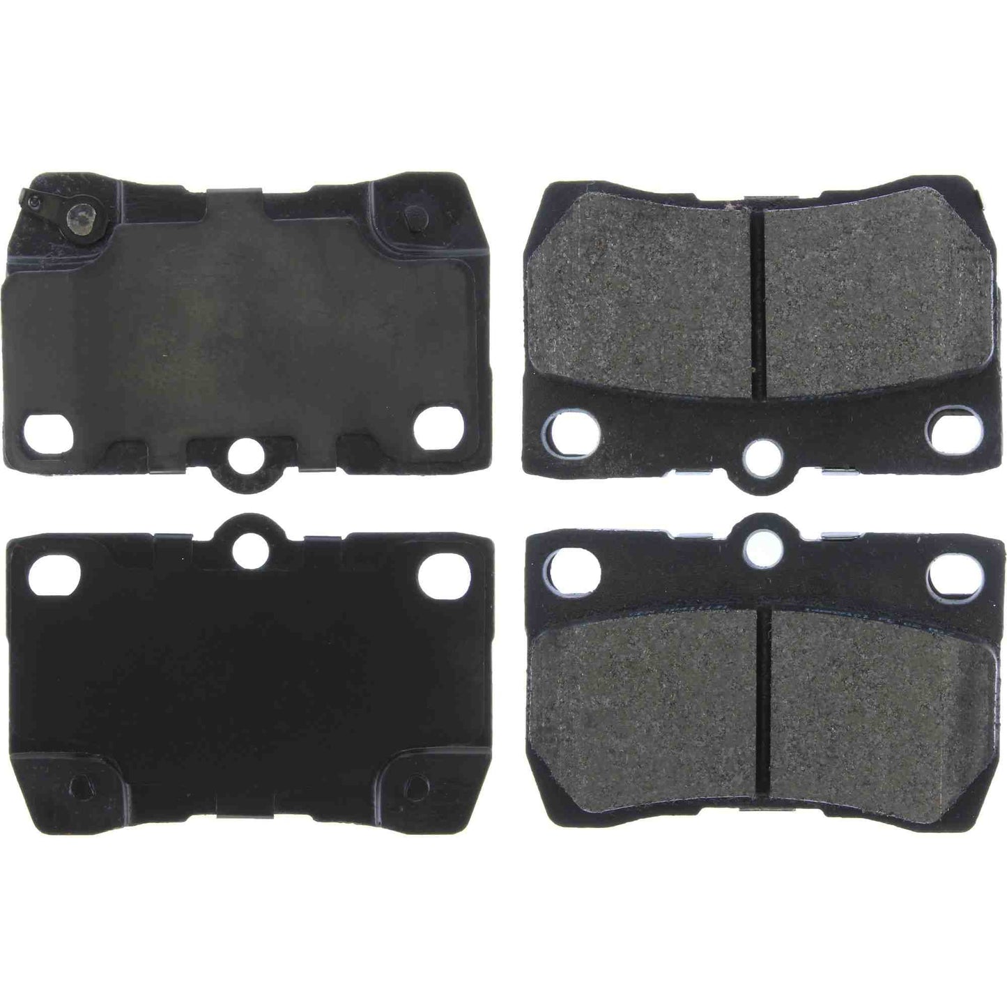 Centric Parts Disc Brake Pad Set Semi-Metallic with Posi Quiet for 2006-2013 Lexus IS250 104.11131