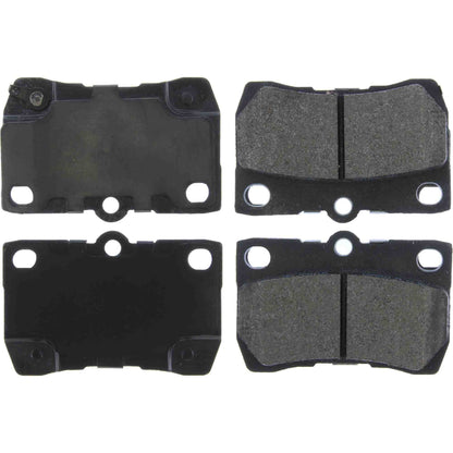 Centric Parts Disc Brake Pad Set Semi-Metallic with Posi Quiet for 2006-2013 Lexus IS250 104.11131