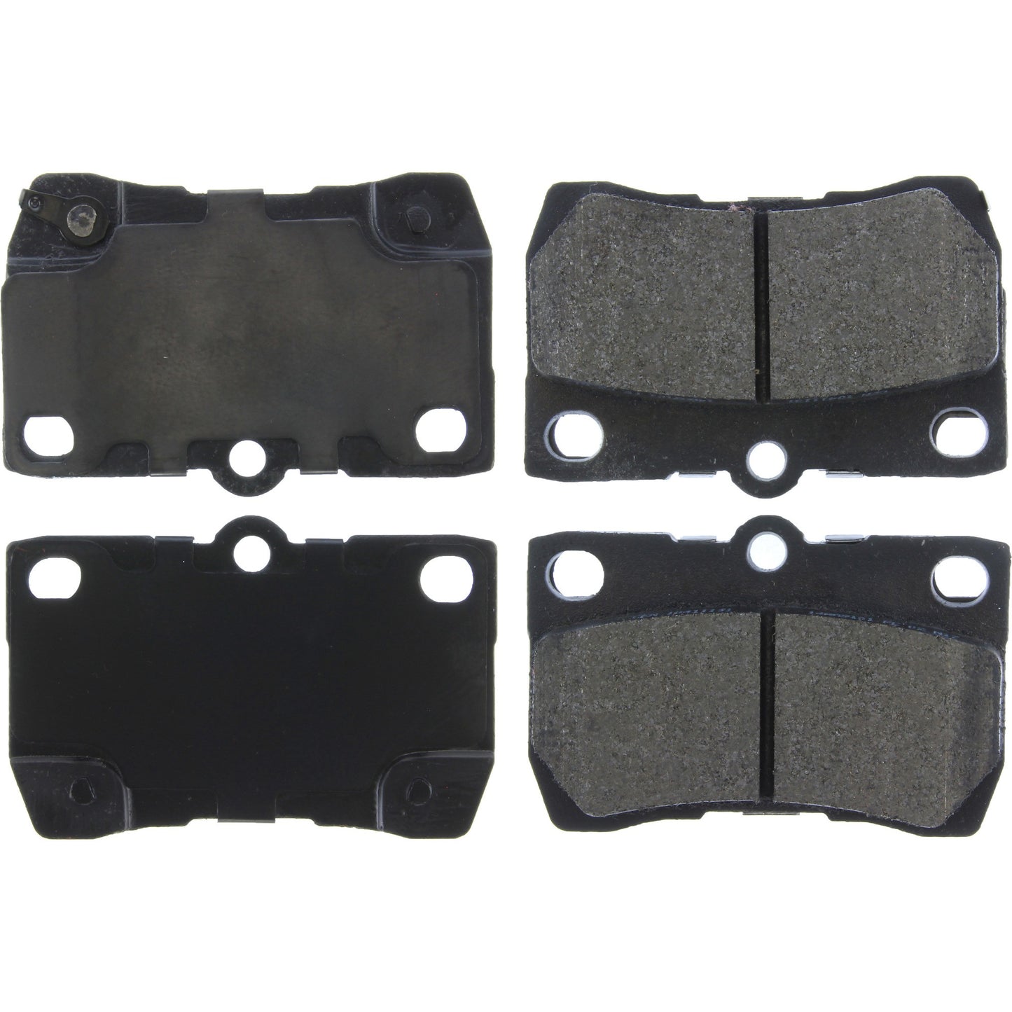 Centric Parts Disc Brake Pad Set Semi-Metallic with Posi Quiet for 2006-2013 Lexus IS250 104.11131