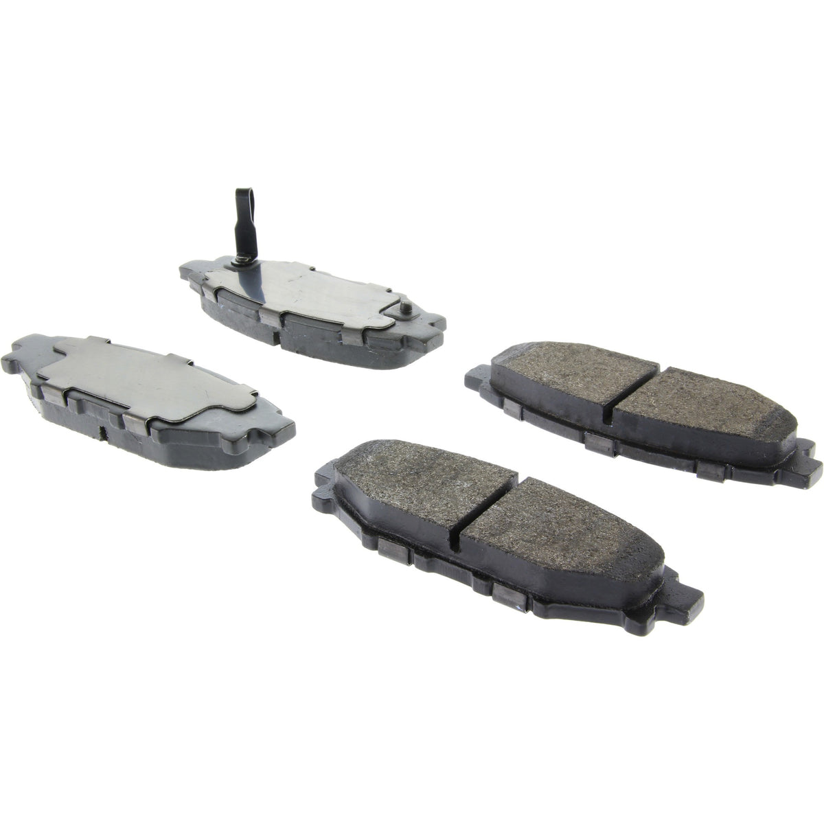 Posi Quiet Semi-Metallic Brake Pads with Hardware 104.11140