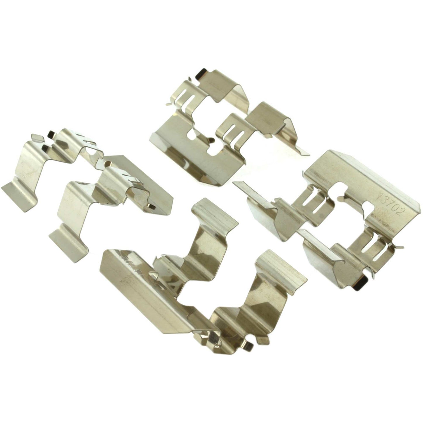 Posi Quiet Semi-Metallic Brake Pads with Hardware 104.11140