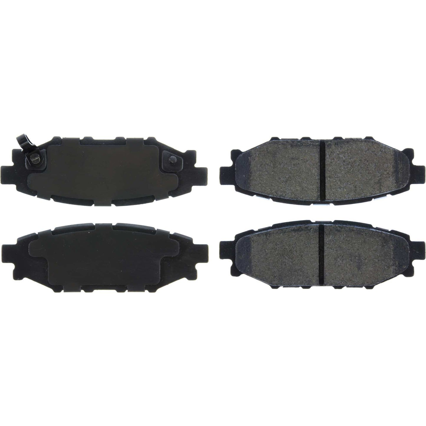 Posi Quiet Semi-Metallic Brake Pads with Hardware 104.11140