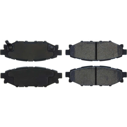 Posi Quiet Semi-Metallic Brake Pads with Hardware 104.11140
